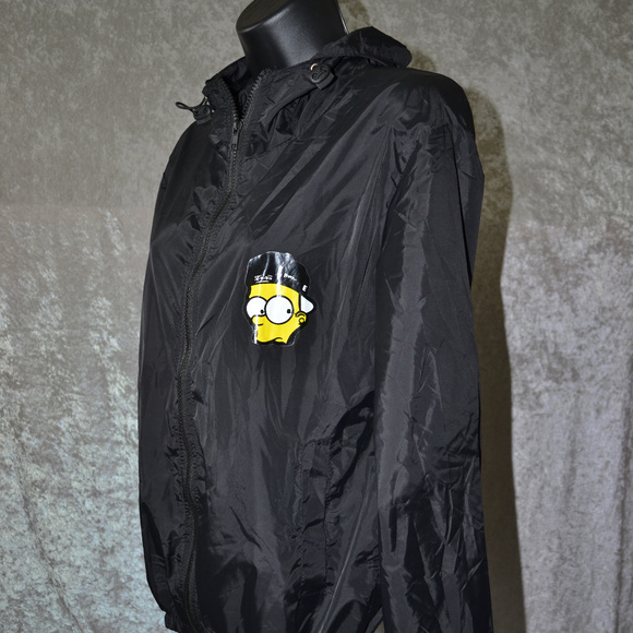 BART SIMPSON #23 LIGHTWEIGHT WINDBREAKER - Picture 2 of 8